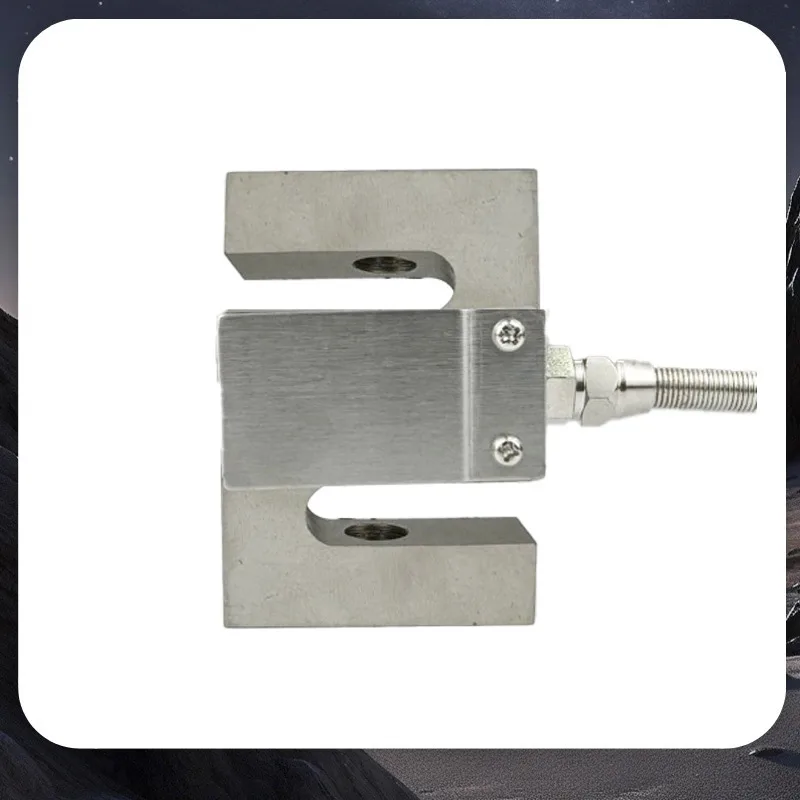 100 كجم-2T S-نوع ثنائي الاتجاه ضغط التوتر تحميل خلية عالية السعة قوة الاستشعار لأنظمة الصناعية الصغيرة الحجم