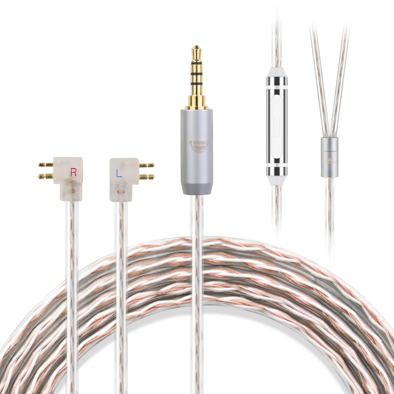 OKCSC Earphone Balanced Cable for ETYMOTIC ER4P ER4B ER4S ER4PT
