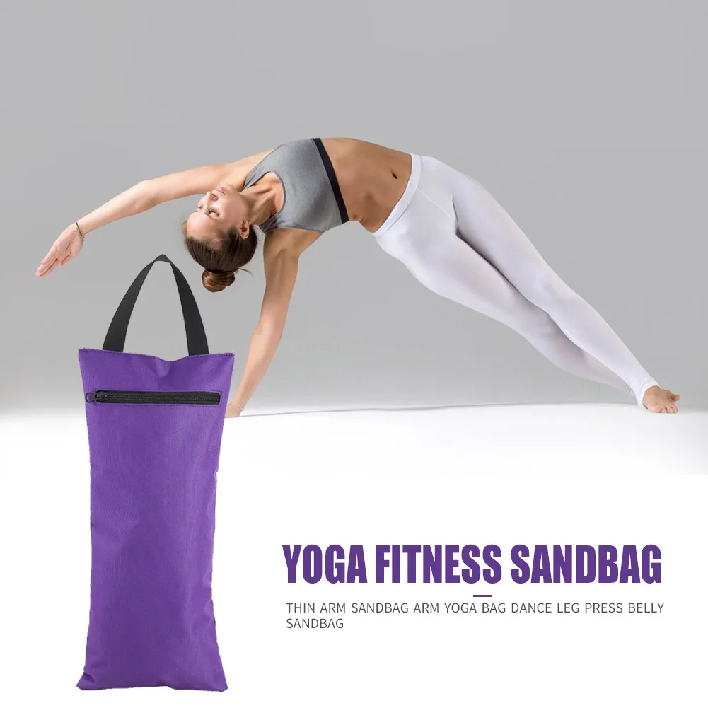 Yoga Fitness Workout Empty Sandbag Weighted Exercise Dance Training Sand Bag for Effective Working-out Accessories