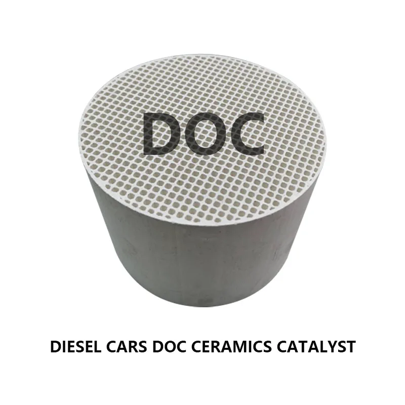 Honeycomb Ceramic Carrier Diesel Exhaust DOC Purification System Ceramic 144*100MM DOC Catalyst Catalyst For Diesel Vehicles