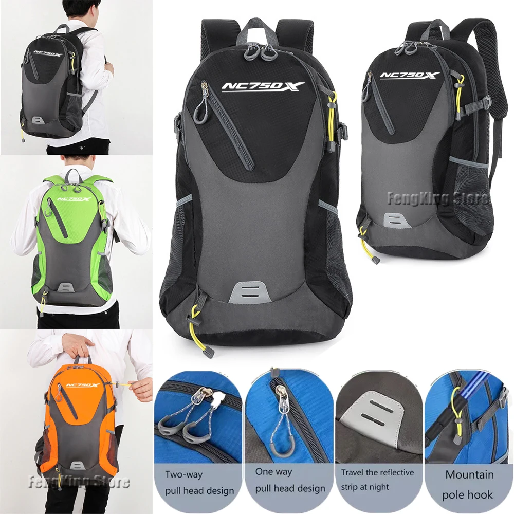 New Outdoor Sports Mountaineering Bag Men's and Women's Large Capacity Travel Backpack For HONDA NC750X NC 750X NC750 X