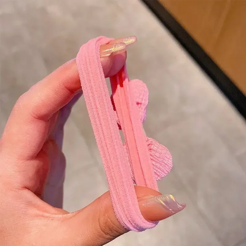 أطفال زهرة مرونة العصابات الشعر الفتيات اللثة Scrunchie المطاط الفرقة للطفل ذيل حصان حامل العلاقات الشعر أغطية الرأس إكسسوارات الشعر