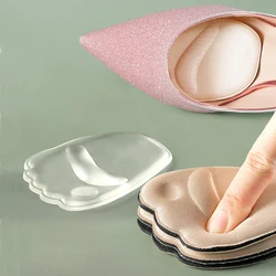 Forefoot Insert Cushion Pads for Women Shoes Anti slip Silicone Foot Pain Relief Pads for High Heels Sandals Gel Shoe Insoles