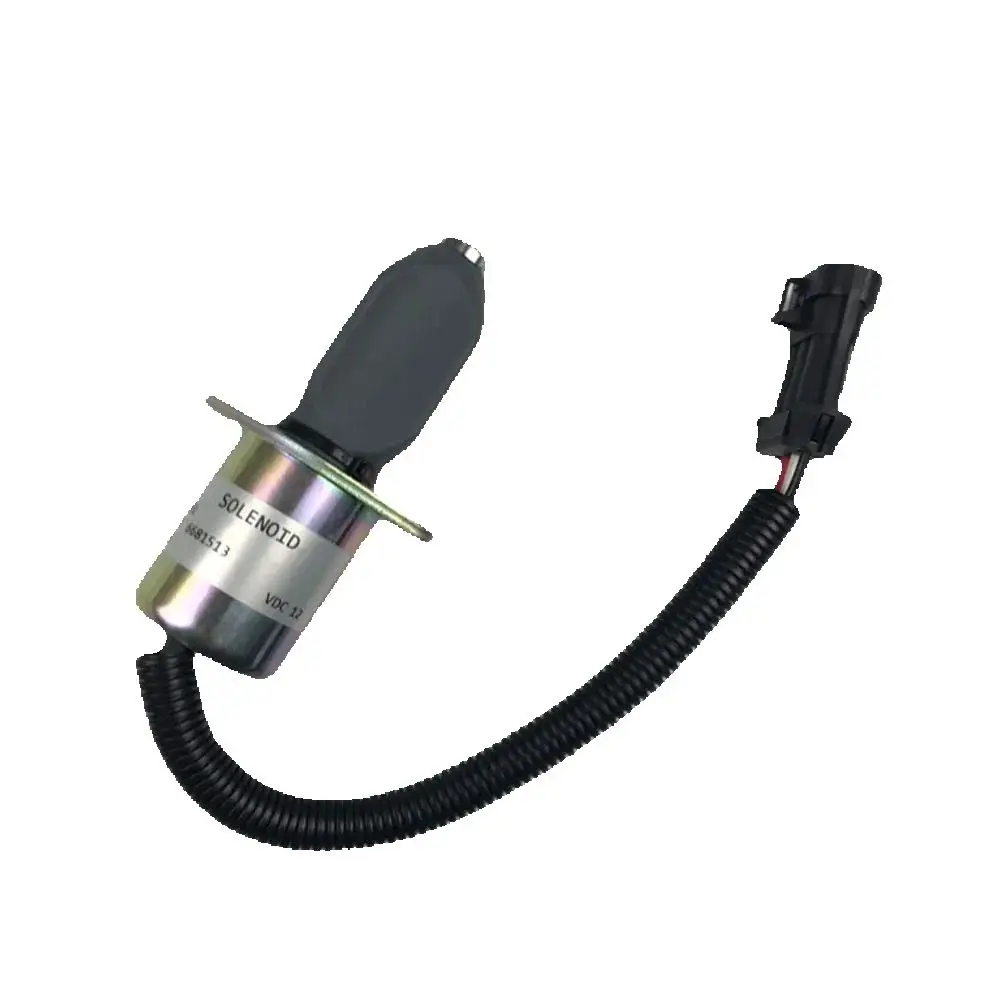 

6681513 Электромагнитный переключатель остановки топлива 12 В подходит для Bobcat 751 753 763 773 7753 с бортовым поворотом