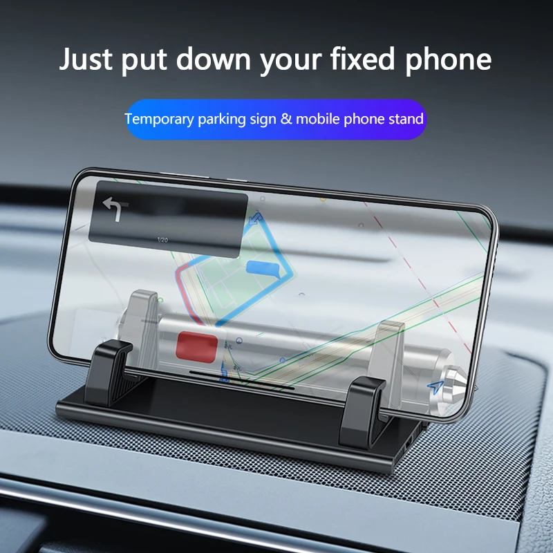 1 قطعة مطرقة أمان معدنية لوحة ركن السيارة سيارة لوحة أرقام متحركة سيارة هاتف مؤقت سيارة نوع مخفي
