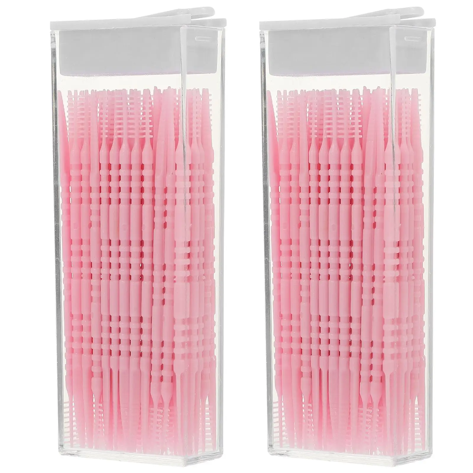 

120 Pcs PP Interdental Brush 2 Boxes Dental Cleaner Portable Household Teeth Cleaner Teeth Accessory al Hygiene Tool