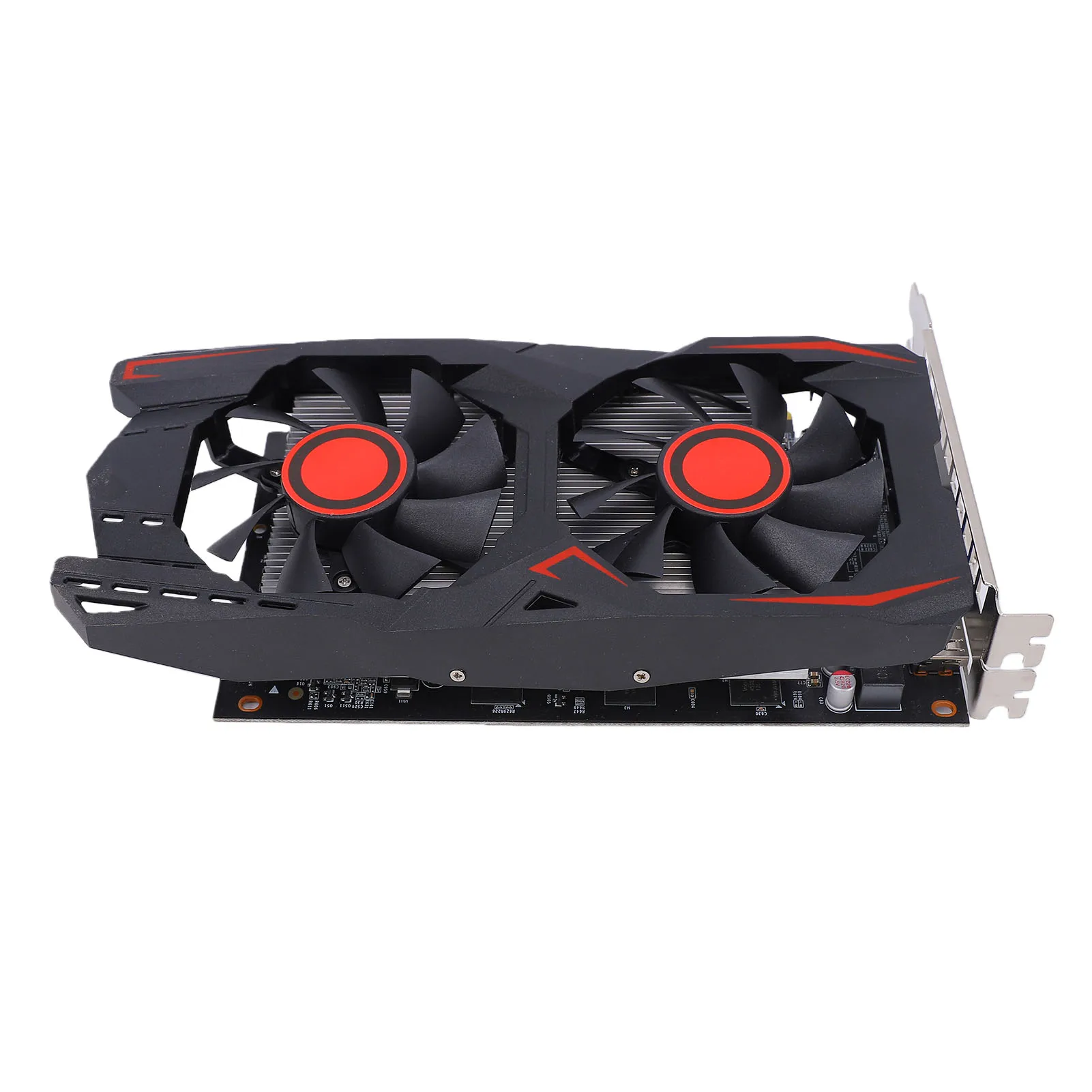 Graphics Card 6GB GDDR5 192BIT Double Fan PCIE 2.0 16X Slot Supports DVI VGA HD Multimedia Interface Gaming Video Card view 5