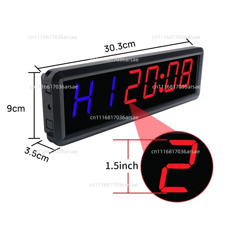 Multifunctional Gap Training Fitness Timer, Indoor Clock Exercise Timer