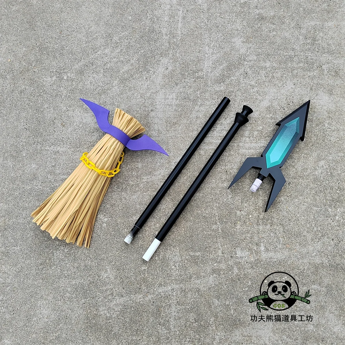 Natsumi Cosplay personnel balai accessoires Anime Date un équipement d'arme en direct Halloween carnaval personnalisé fait à la main accessoires de déguisement