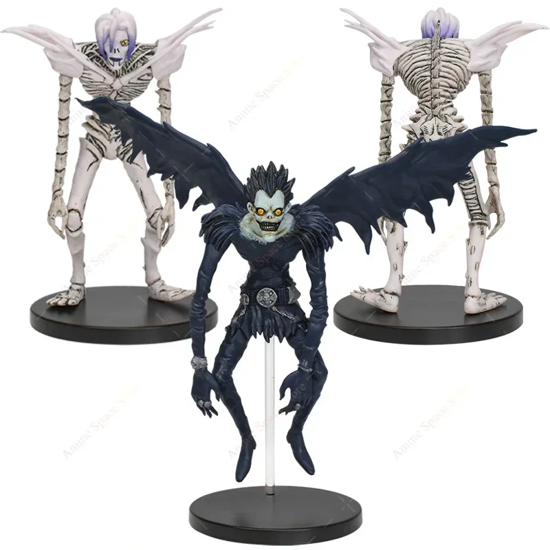 Bandai Anime Death Note Figure Ryuk Ryuuku Rem Statue Toy PVC Action Figure Model Dolls Toys Halloween Gifts Death note Figurine