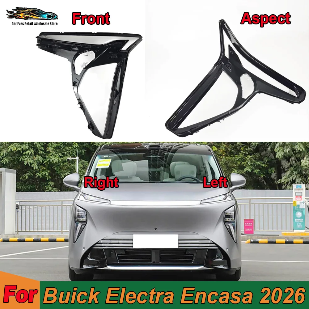 

Car Accessories Front Headlamps For Buick 2026 Electra Encasa Transparent Lampshades Lamp Shell Headlights Lens Cover Plexiglass