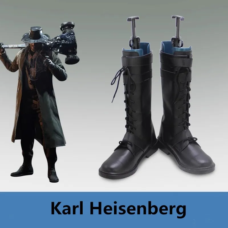 

Biohazard 8, деревенский Karl Heisenberg, костюм для косплея, черные ботинки ручной работы