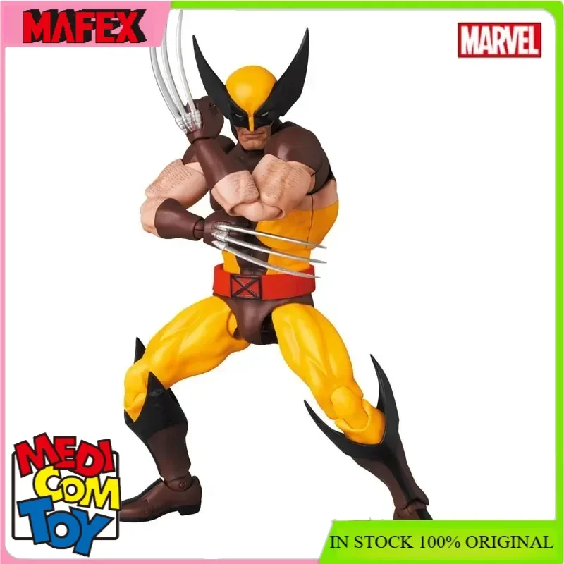 Wholesale Ct Toys Wolverine Figure Brown Comic Mafex 138 X-Men Anime Action Figure Shf Figurine Model Statue Toys Christmas