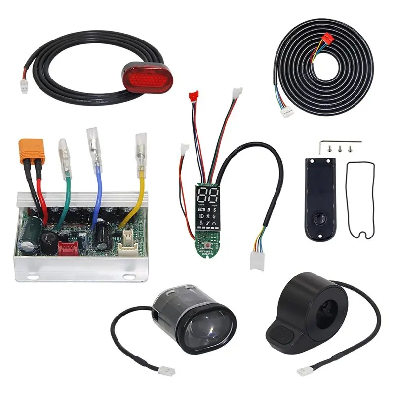 Electric Scooter Controller Kit Scooter Light & Controller Set Electric Scooter Modification Kit-AT20