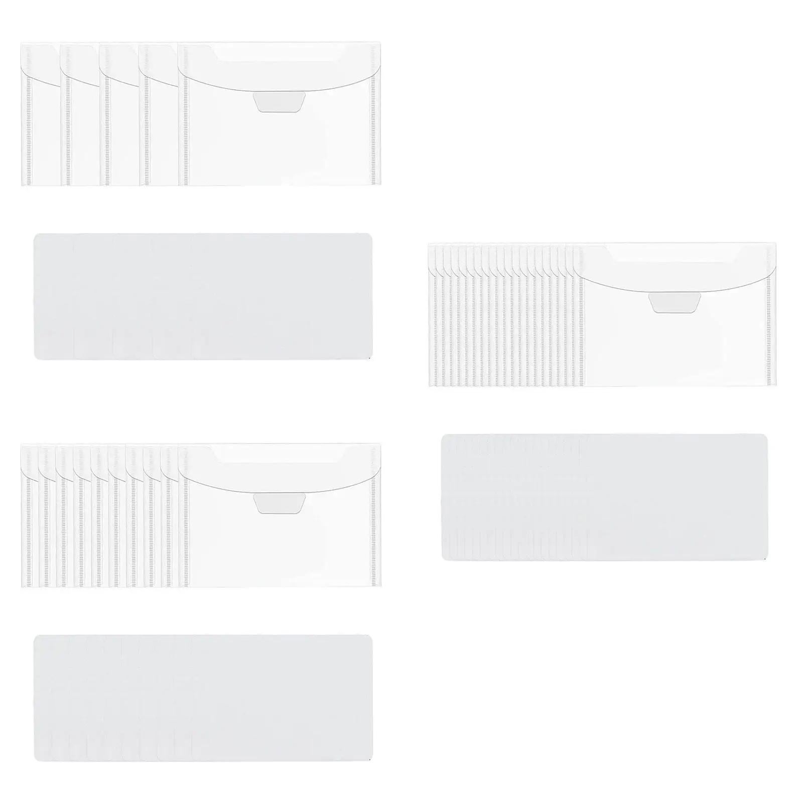 لوحات تخزين طوابع شفافة لتنظيم لوازم القصاصات والسمك والديكور والحرف الورقية DIY وصناعة البطاقات والستنسل #2