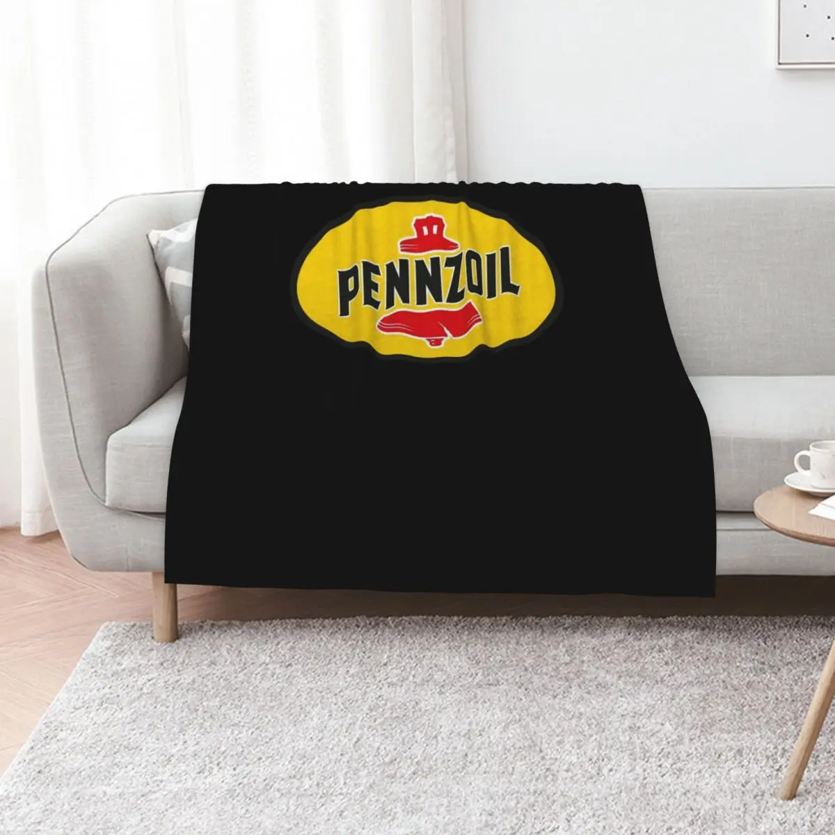 Pennzoil For Men And Women Throw Blanket Furrys Single For Sofa Thin Plush Extra Large Throw Bed linens Blankets