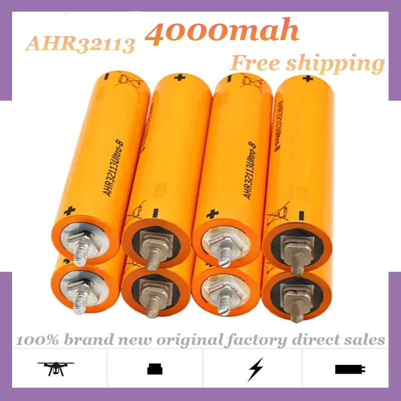 Dla A123 AHR32113 Lifepo4 bateria 3.2V 4000mAH 45C akumulator litowo-żelazowo-fosforanowy akumulator mocy kompletna nowa produkcja