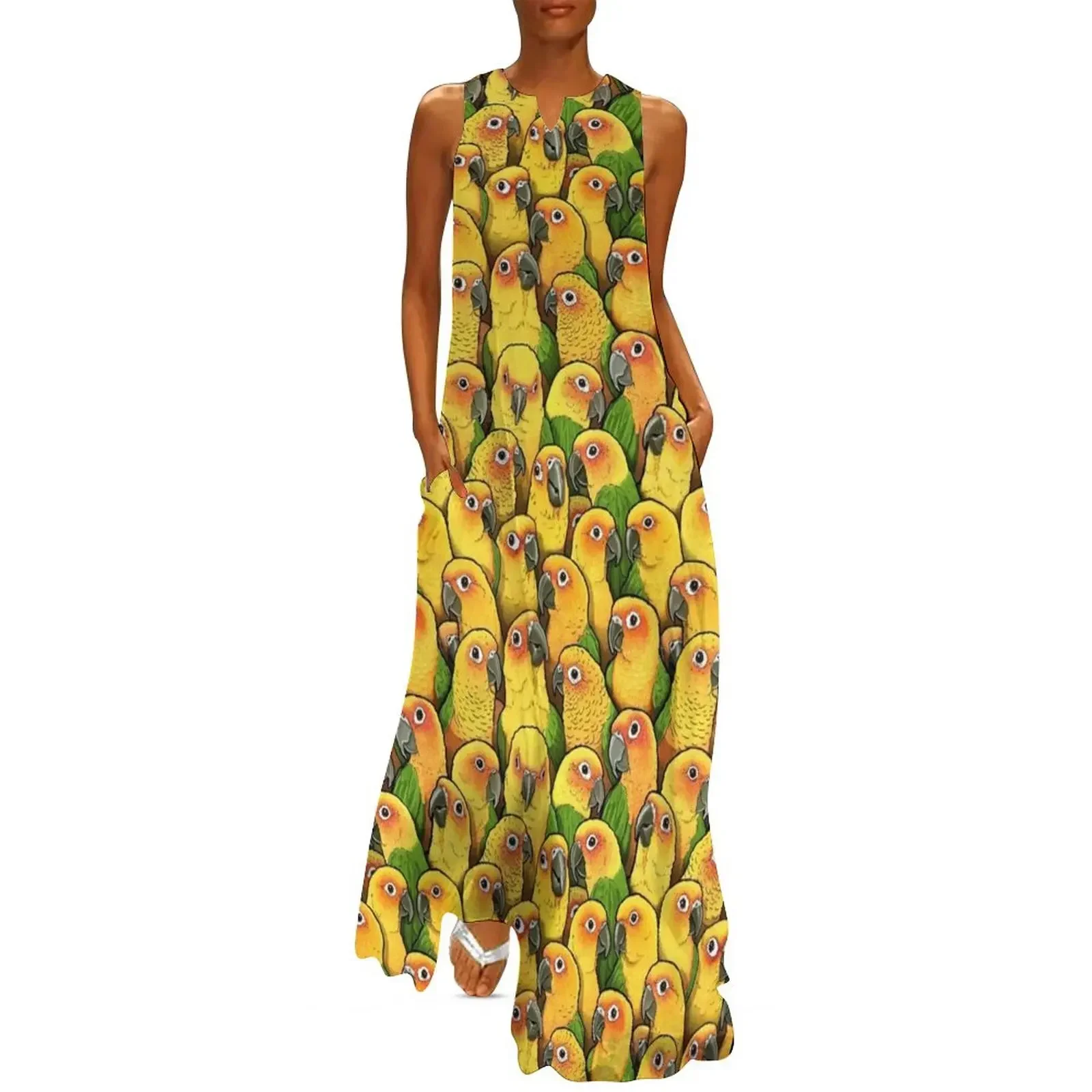 

Jenday Conures Long Dress dress party night clothes for women women's dresses luxury Dress