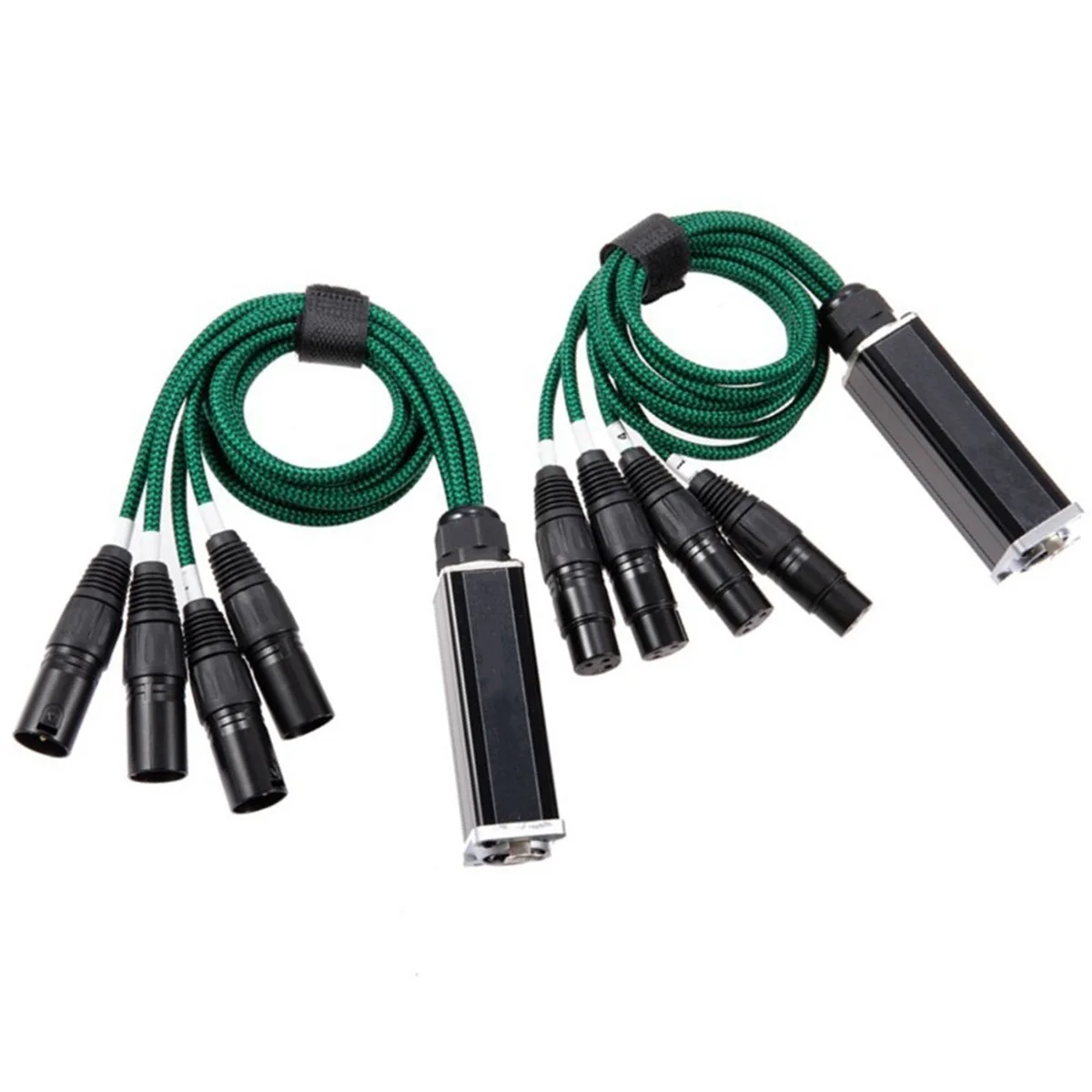 Extensor de señal de red DMX512, 1 par, 4 canales, 3 pines, XLR/DMX a Ethercon RJ45, Ethernet, 1 macho + 1 hembra