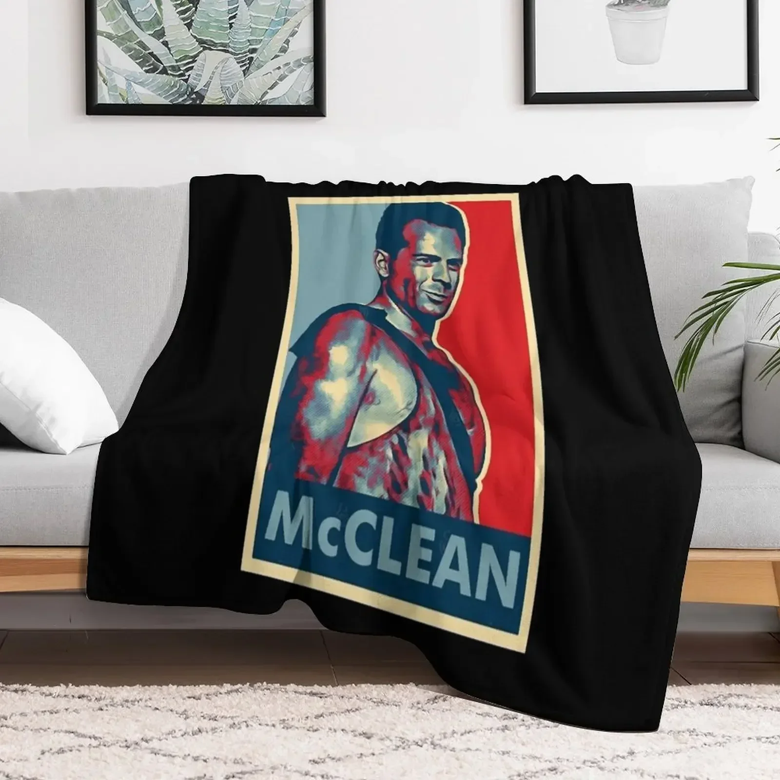 Pop John Mcclane Throw Blanket Luxury St decorative bed plaid Blankets