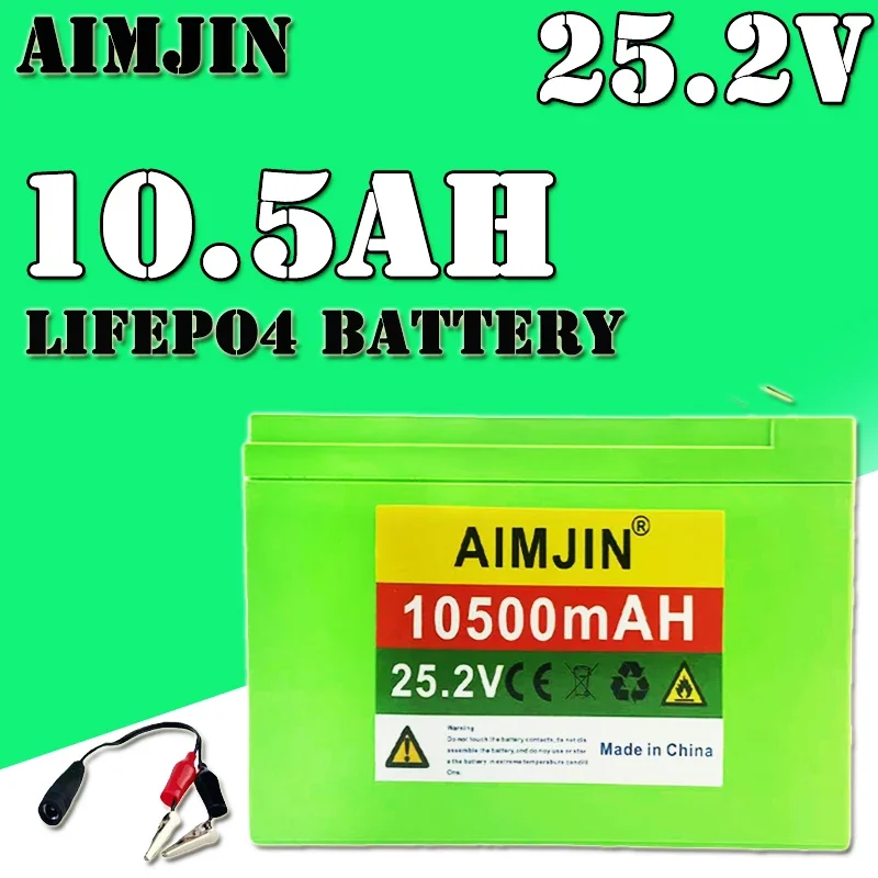 25.2V 10500mAH Rechargeable lithium ion 6s3p battery Pack For Children's electric vehicle,with Built-in BMS Power+Charger