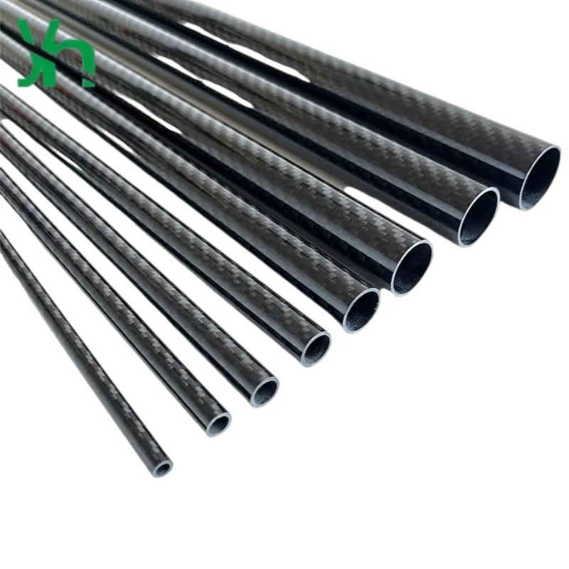 高強度カーボンファイバーロッド2本、FPVドローンアームやRC飛行機モデルの軽量化に適しています。