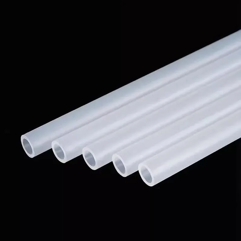 100 قطعة PP الأنابيب البولي بروبلين الأنابيب البلاستيكية الأنابيب الصلبة أنبوب جوفاء شفافة الكرة القلم محايد الأساسية أنبوب أنبوب زيت طول 100/200 مللي متر #3