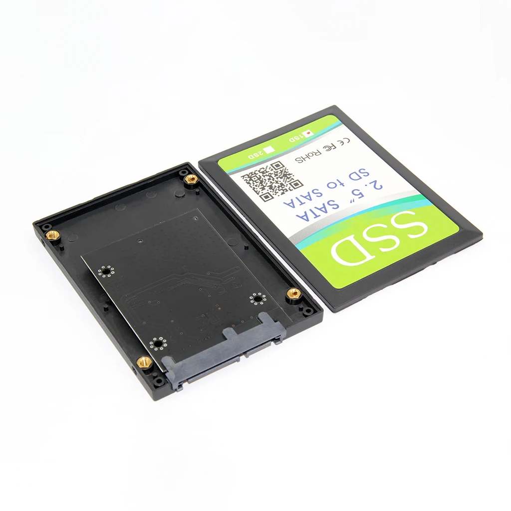 SP High speed SD to SATA adapter card SD to serial hard disk SD card to satasd hard disk With plastic casing