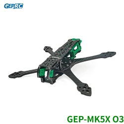 ラジコンクワッドコプターfpv,フリースタイル,GEP-MK5 o3フレーム,部品,プロペラアクセサリー,固定部品