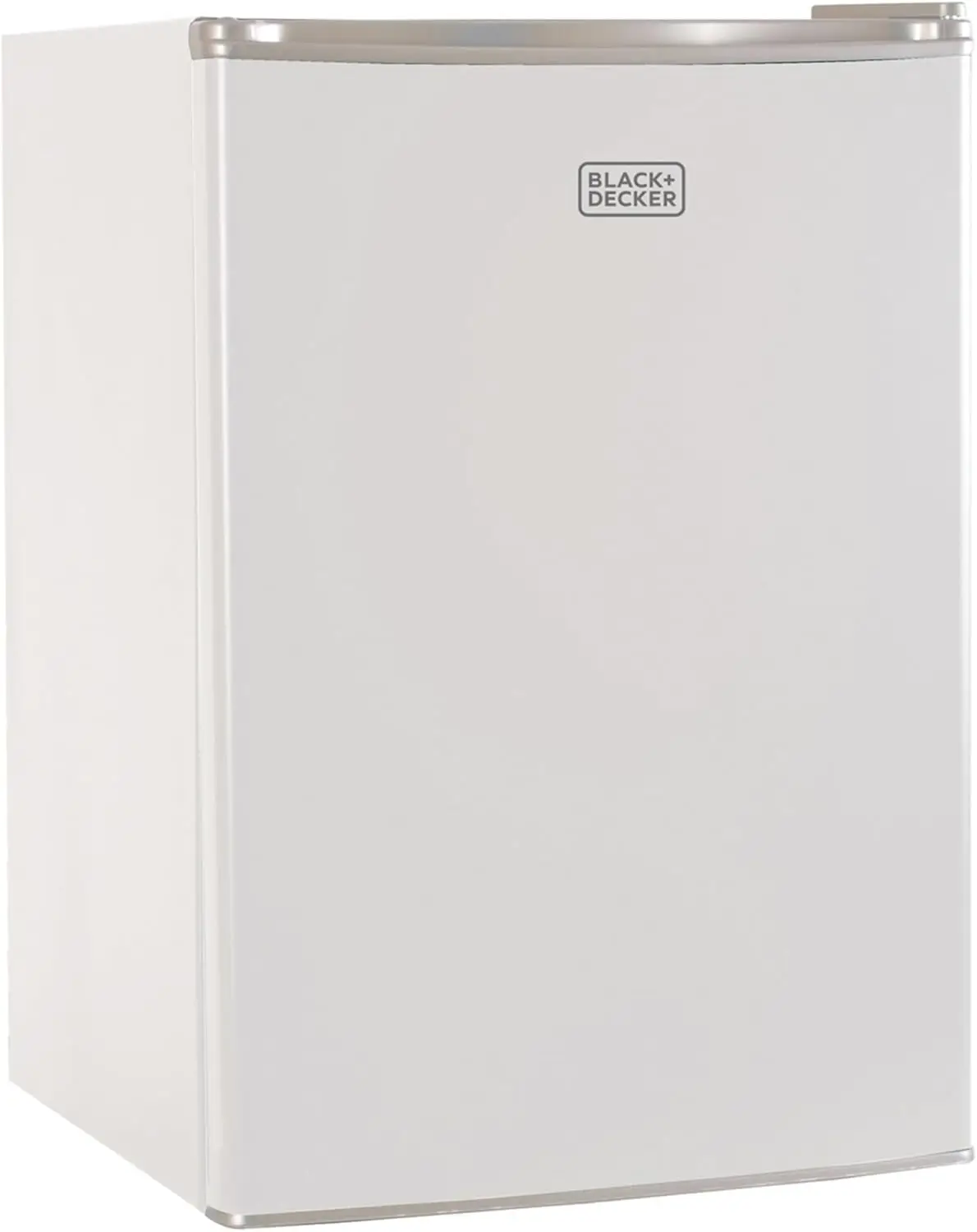 BLACK+DECKER BCRK25W Compact Refrigerator Energy Star Single Door Mini Fridge with Freezer, 2.5 Cubic Ft., White