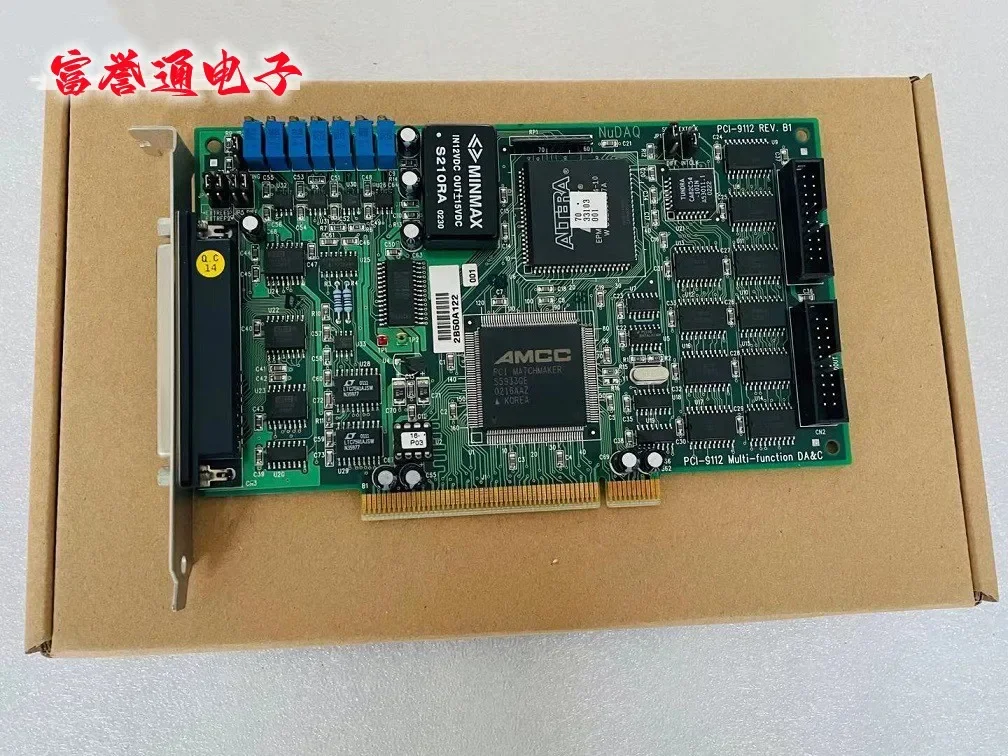 

ADLINK ADLINK PCI-9112 REV 2025 г. Карта захвата B1 ADLINK PCI, многофункциональная карта сбора данных