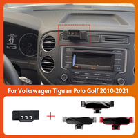 Car Mobile Phone Holder For Volkswagen Tiguan Polo Golf 2010-2021 360 Degree Rotating GPS Special Mount Support Bracket