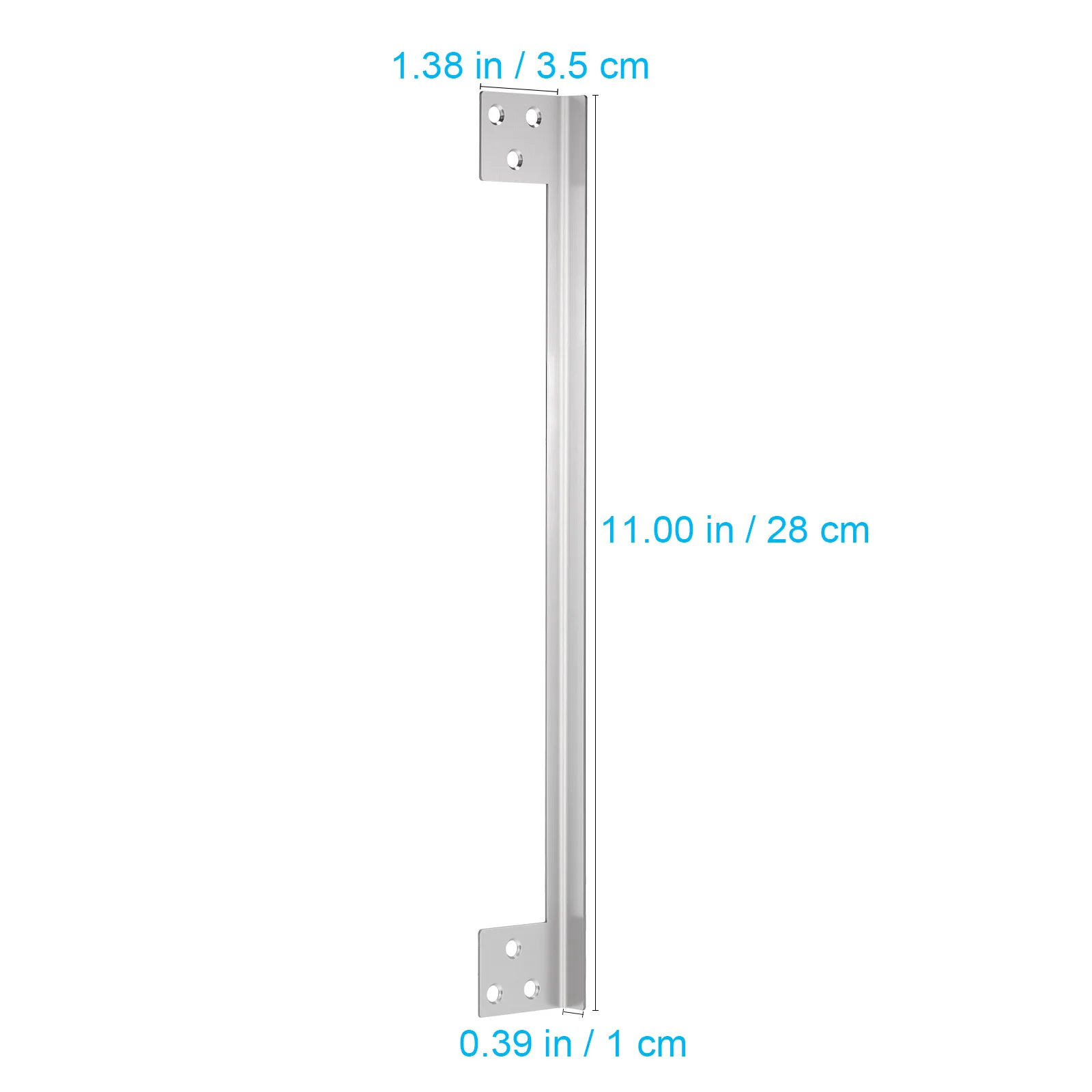 Heavy Duty Stainless Steel Latch Protector for Door Security Outswing Latch Guard Plate Tamper Proof Locking Solution