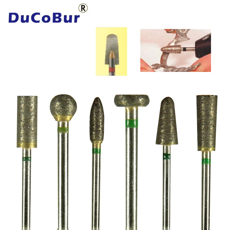 

1 pc Dental Fully Sintered Diamond Bur HP Especial for Metal Extremely Durable Grind Polish Smoothly Green Coarse Lab Material