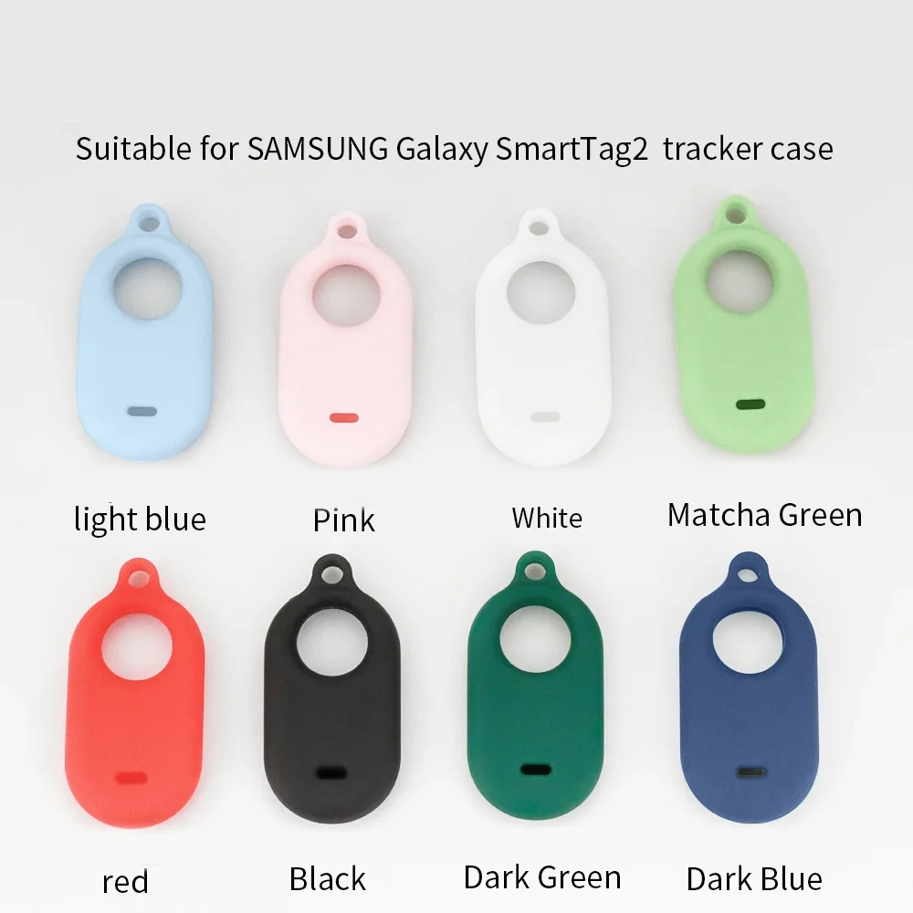 Funda protectora de silicona a prueba de golpes para Samsung Galaxy SmartTag 2, carcasa bonita con dibujos de animales divertidos