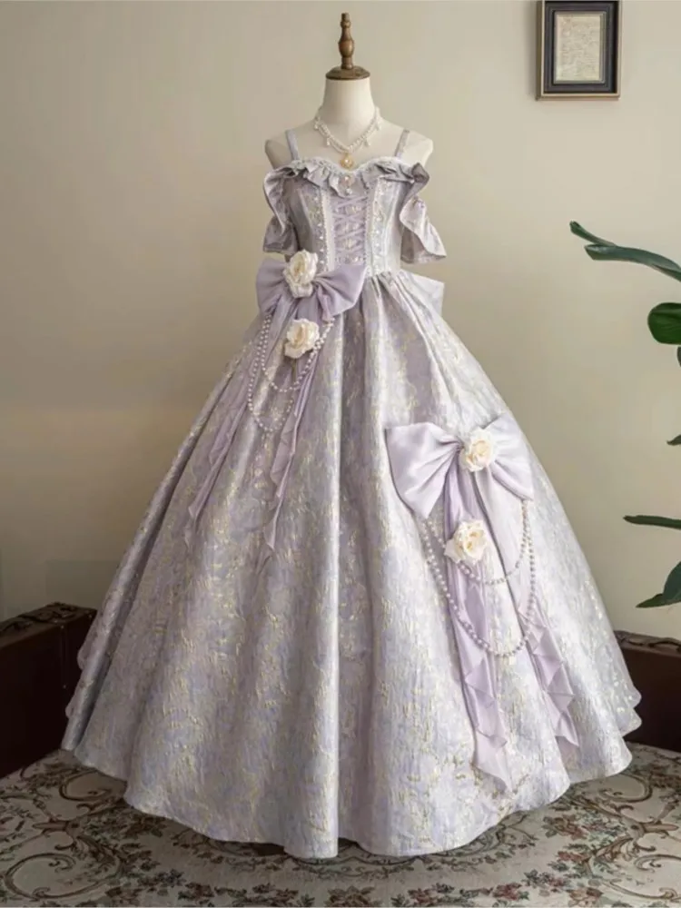 

Elegant and refined student day coming-of-age ceremony Art examination vocal hosting dress