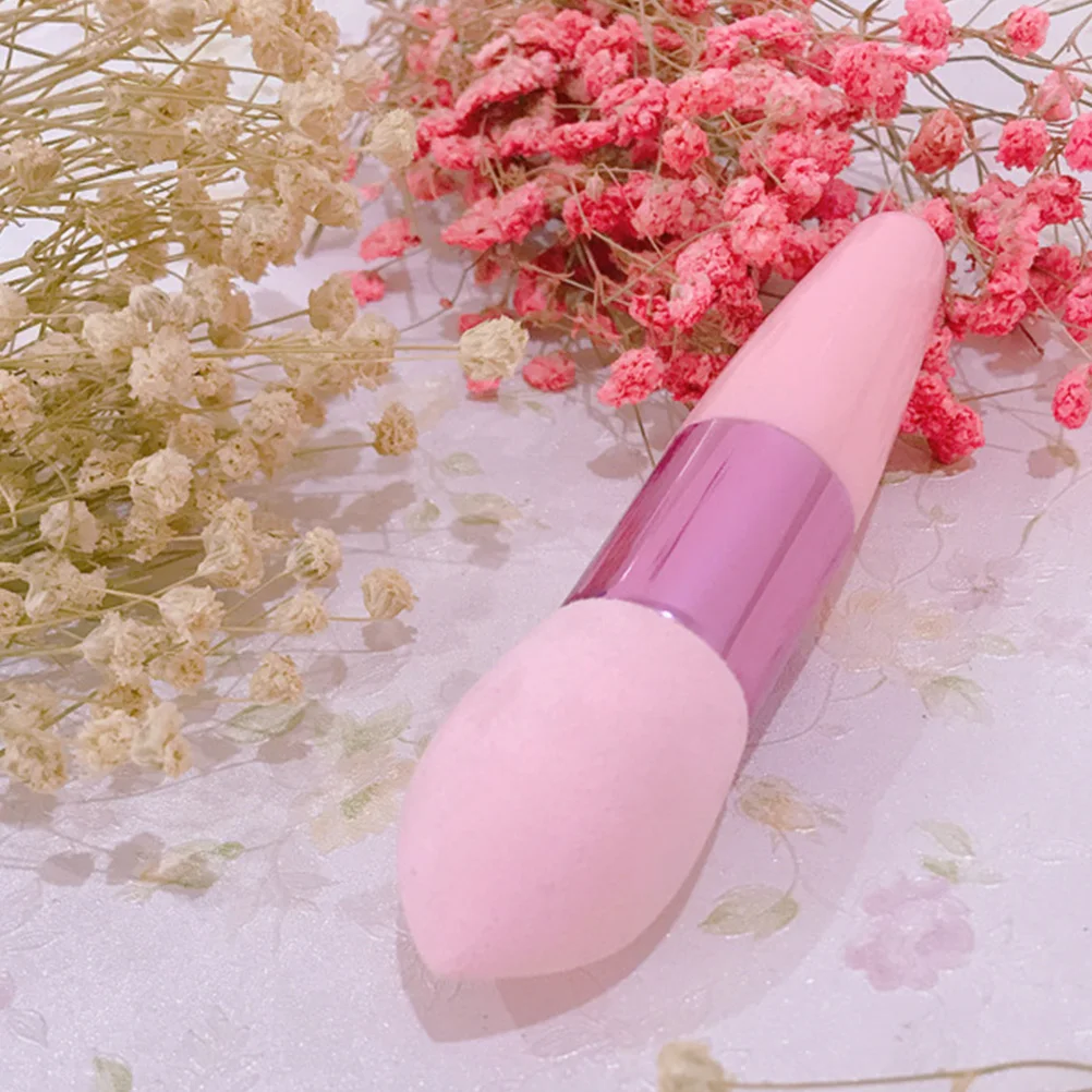 

Mushroom Head Makeup Sponge Blender for Liquid Foundation Cream Blush Puff Easy Clean Reusable Silicone Applicator Powder Puff