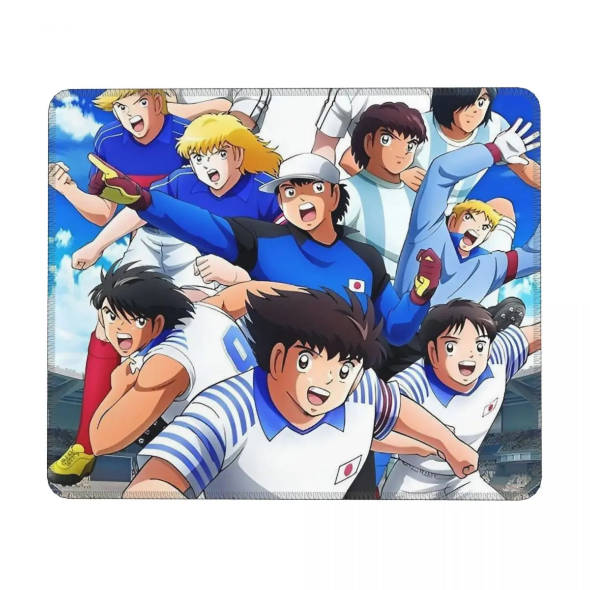Captains Tsubasas Japan Football Anime Multi-size Mouse Pad Computer Keyboard Mouse Mat Gaming PC Laptop Desk Mat Table Mats