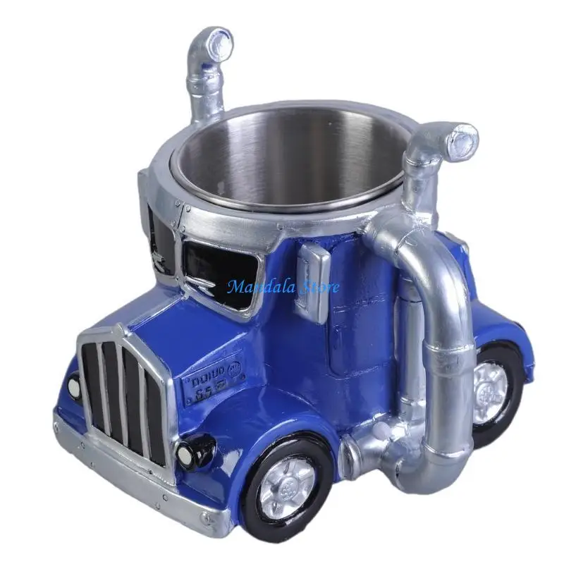 

U2JC Handcraft Truck Coffee Mug Drinking Cup Unique Truck Coffee Cup