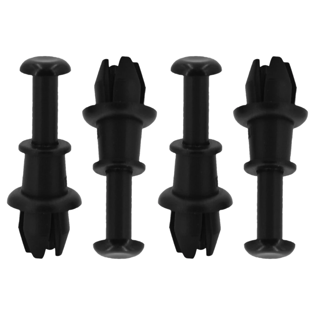 

Car Seat Accessories Trunk Shelf Pins Luggage Rack Black Plastic Rear