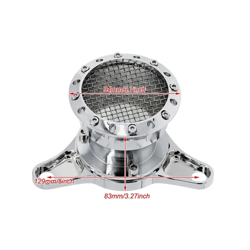 

Алюминиевый воздушный фильтр в стиле ретро для X48 XL883 XL1200 2004-2014 гг. | Мотоциклетные аксессуары для модифицированных фильтров с ЧПУ, воздухоочиститель