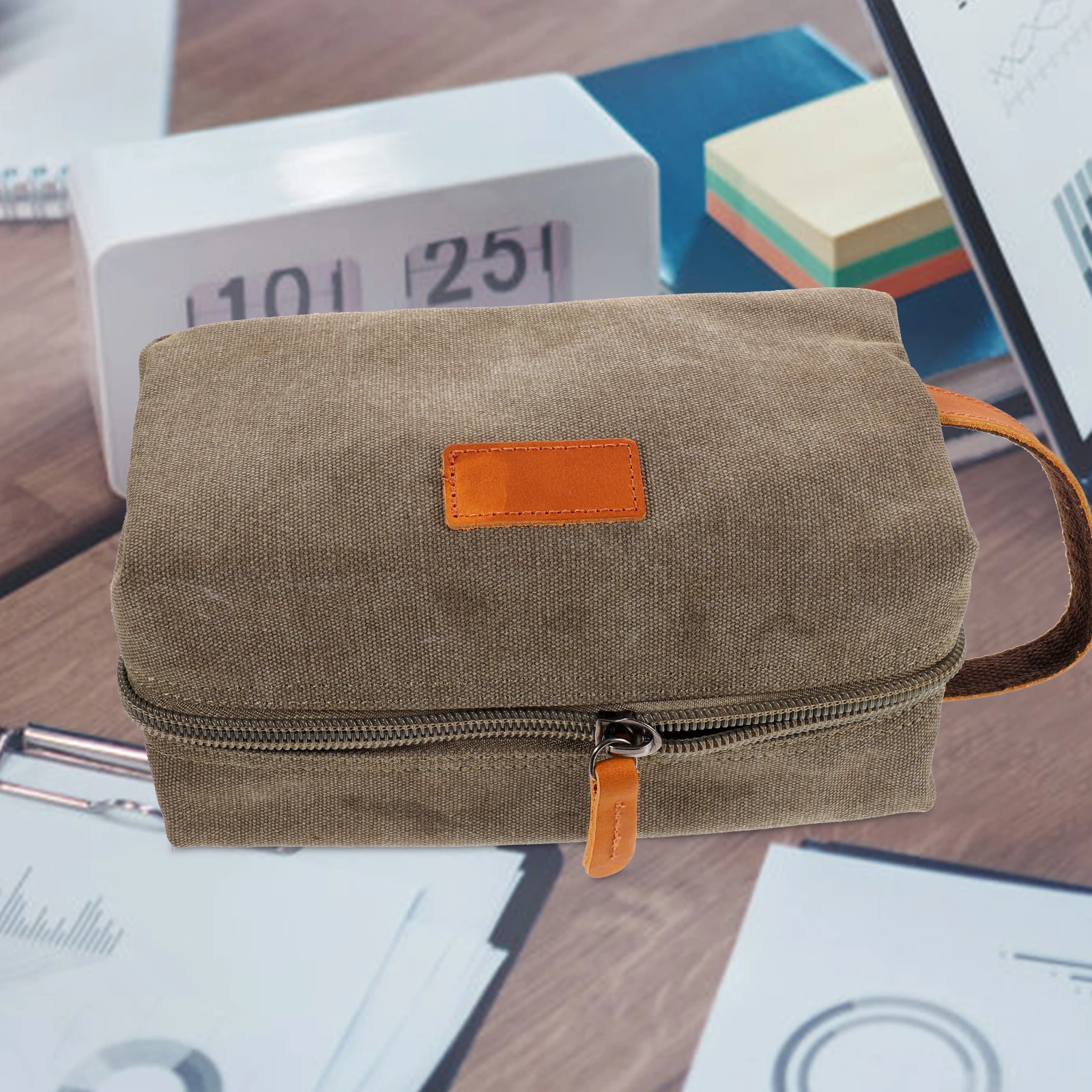 

Canvas Storage Bag Practical Travel Makeup ganizer Wash Cosmetics Holder Vintage Toiletry Pouch Durable Waterproof Canvas Bags