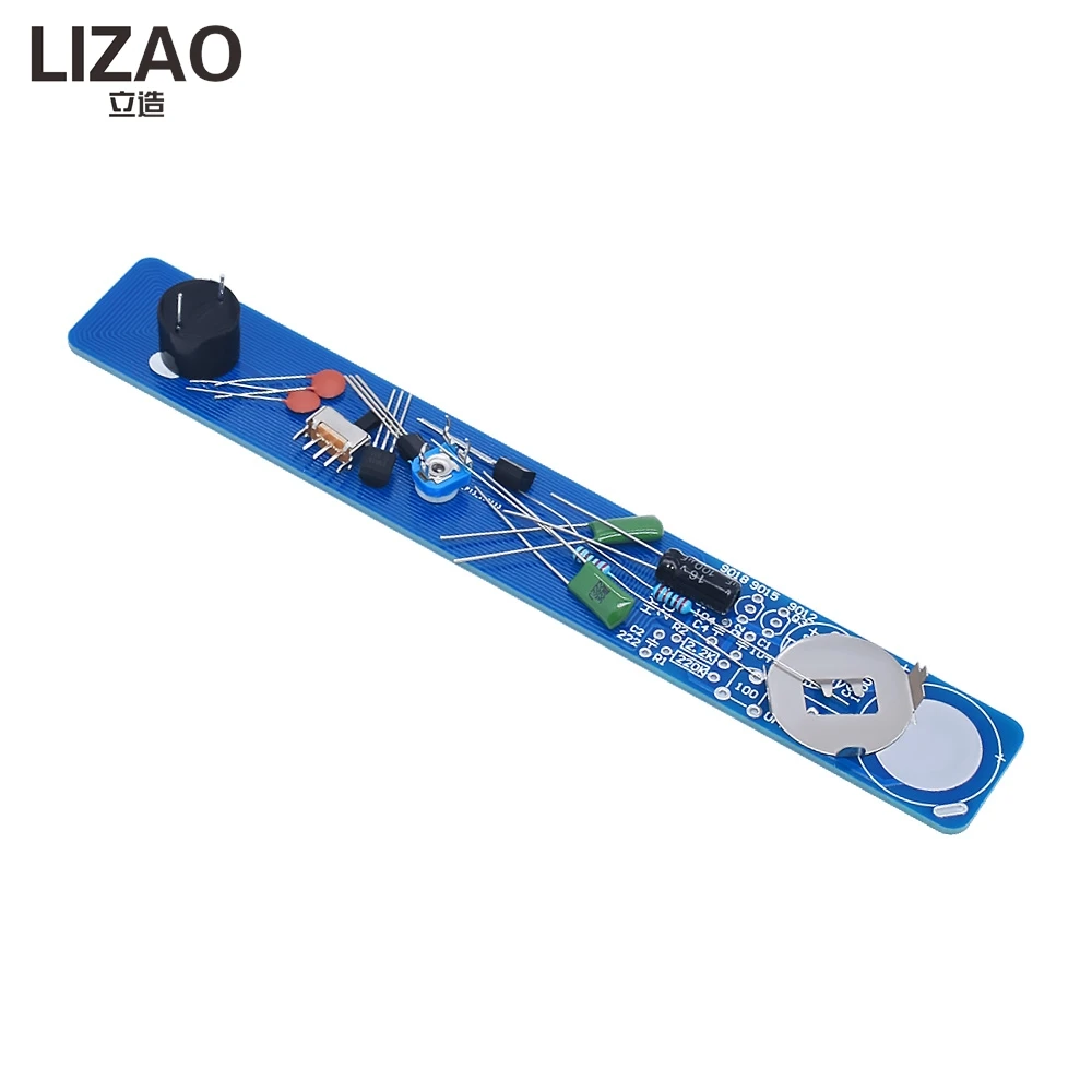LIZAO Simple Metal Detector Electronic DIY Kit Teaching Practice Production Welding Learning Components for Learner