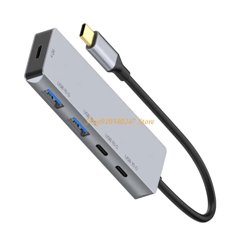 

Адаптеры Q22A USB C Порт 2A 2C Быстрая скорость передачи данных Зарядка 100 Вт Универсальное использование