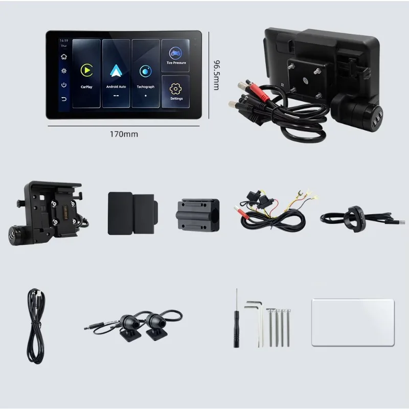 

6.5" Motorcycle Gps Navigation bmw Motorcycle Gps for Sale bmw Motorcycle Navigation Unit bluetooth Navigation for Bike