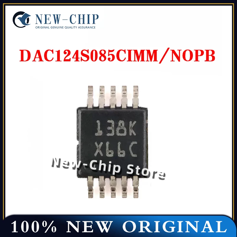 

2PCS-50PCS/LOT DAC124S085CIMM/NOPB DAC124S085CIMM VSSOP-10 X66C New Original