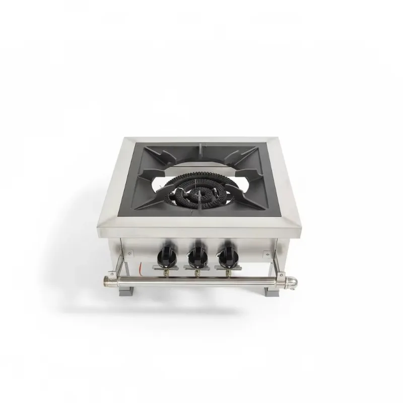 

Commercial Natural Gas Low Soup Stove Cast Iron Burner Height Design Adjustable Flame Levels Energy Saving Easy Clean Restaurant