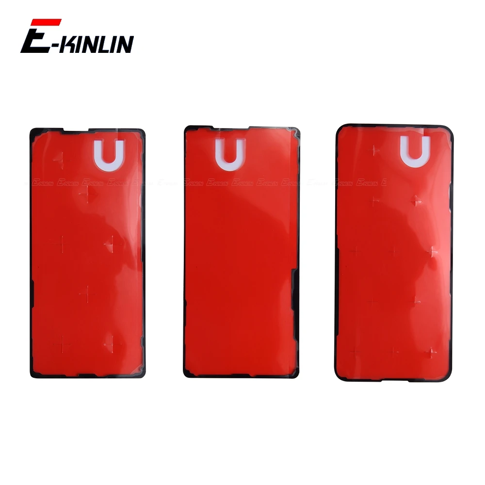 ل جوجل بكسل 5 5a 6 6a 7 برو شاشة الكريستال السائل الشاشة الخلفي الإسكان غطاء لاصق ملصق الشريط الغراء استبدال أجزاء #1