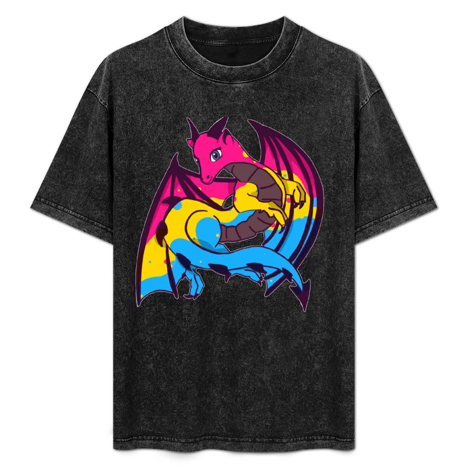 

Pan flag dragon T-Shirt Moisture Wicking Athletic T-Shirt