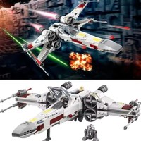 New Space Program X-Wing Fighter Building Block Children's Building Block Toy Set compatible with 75301
